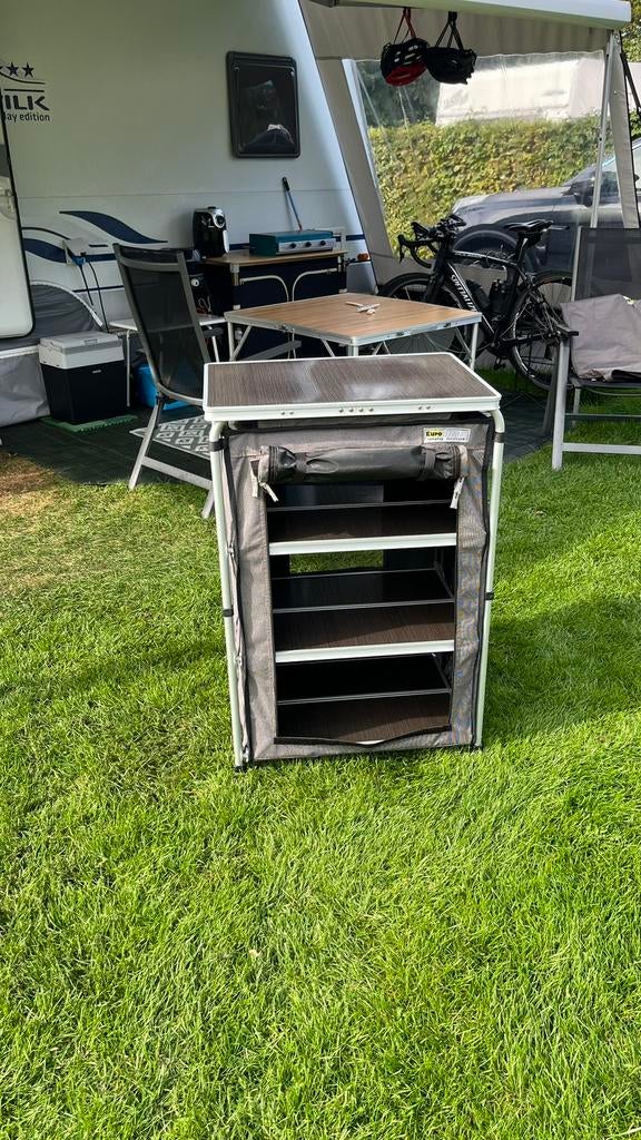 Eurotrail Camping keukenkastje, Ophalen, Gebruikt, Campingkast