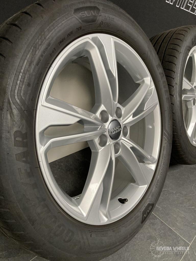 19” originele Audi Q3 F3 velgen + banden 5x112 83A 601 025M, 19 inch, Gebruikt, -, -