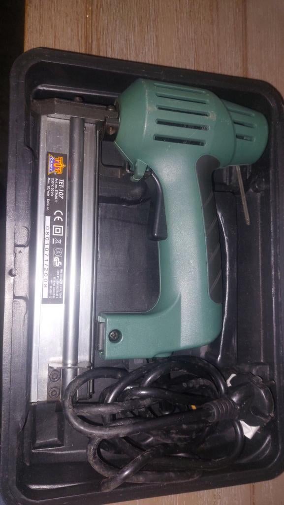 Topcraft electrisch nietmachine, Ophalen of Verzenden, Zo goed als nieuw