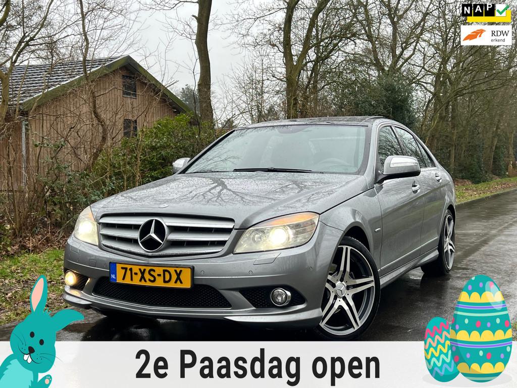 Mercedes-Benz C-klasse 200 K Avantgarde | AMG- Pakket + Pano, Achterwielaandrijving, Zwart, 4 cilinders, 1796 cc