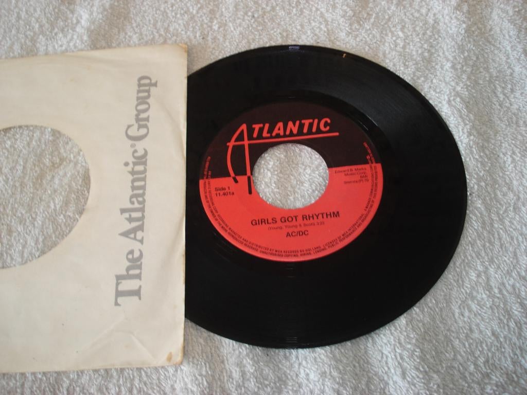 AC DC  ACDC   Girls Got Rhythm    Orgineel, Cd's en Dvd's, Vinyl Singles, Ophalen of Verzenden, Zo goed als nieuw, Rock en Metal