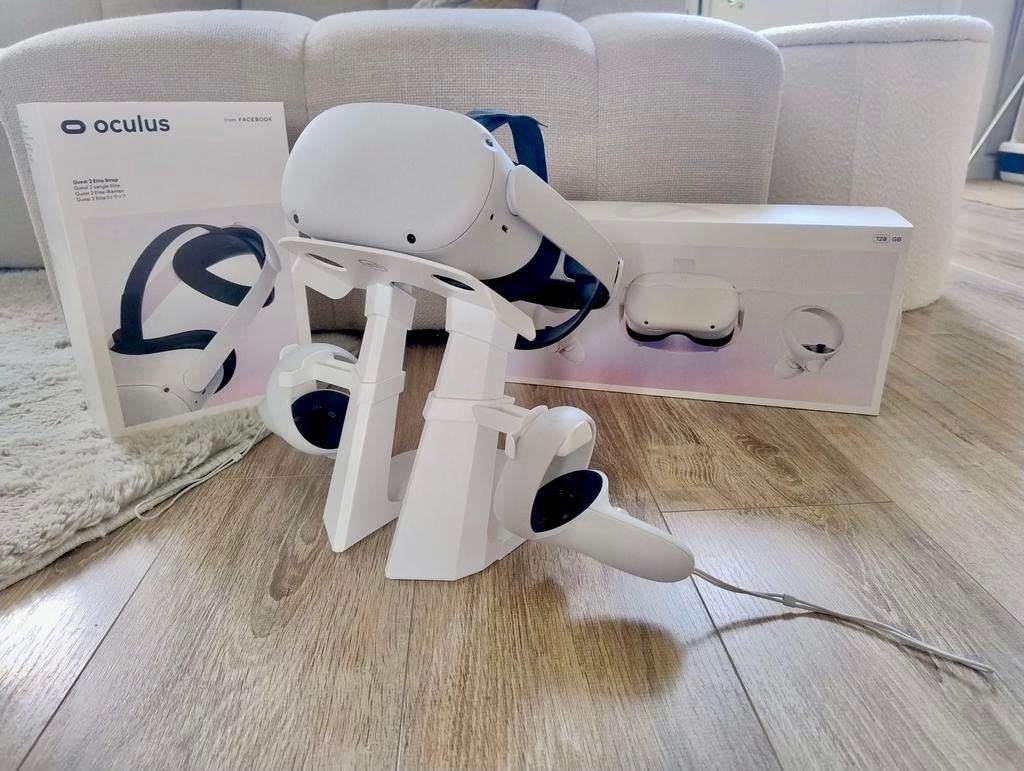 Zeer complete Meta Quest 2 VR set, Ophalen, Zo goed als nieuw, Overige platformen