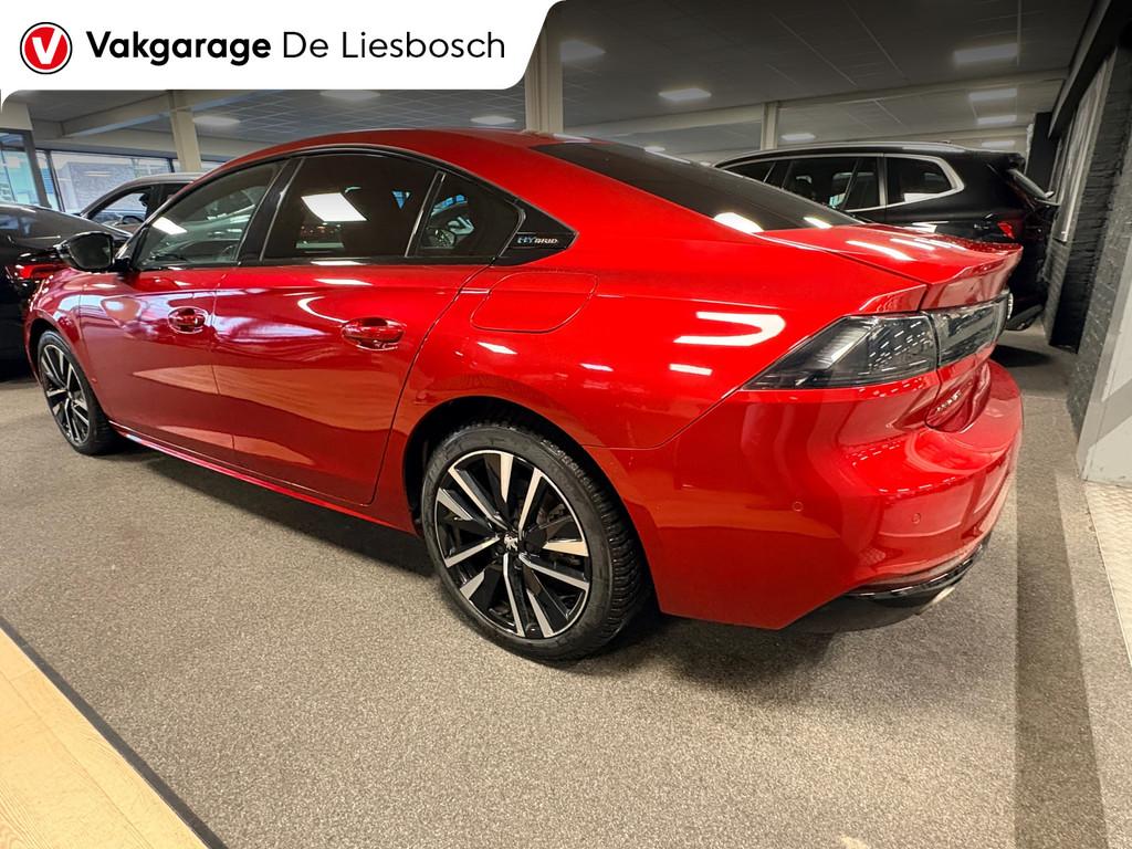 Peugeot 508 1.6 HYbrid GT 225pk Panorama-dak / Leder / Led /, 745 kg, Gebruikt, Euro 6, 4 cilinders