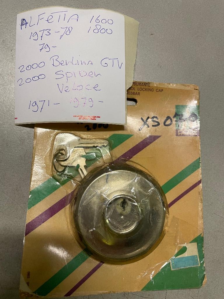 ieuwe Chrome metalen oldtimer tankdop Alfa Romeo, Ophalen of Verzenden, Nieuw