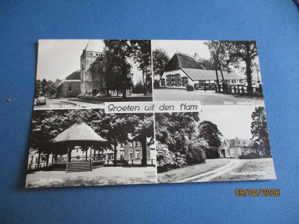 Den Ham, Ophalen of Verzenden, Voor 1920, Gelopen, Overijssel
