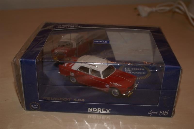 PEUGEOT 404 TOUR DE FRANCE, Ophalen of Verzenden, Nieuw, Auto, Norev