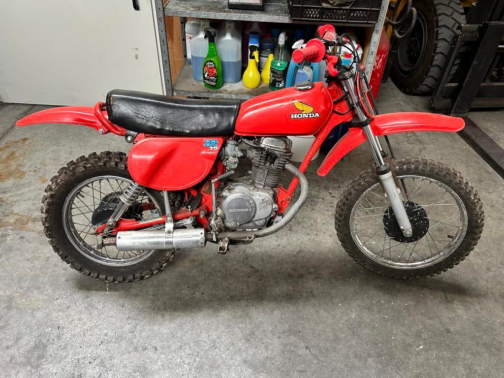 Honda XR75 XR 75 1978 XR80 pitbike jeugd, Ophalen