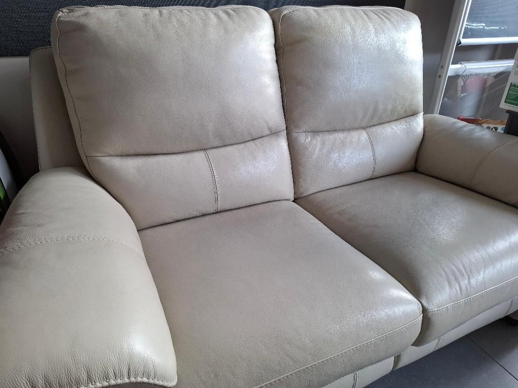 Lederen zetel, Huis en Inrichting, Ophalen, Nieuw, 75 tot 100 cm, Minder dan 150 cm