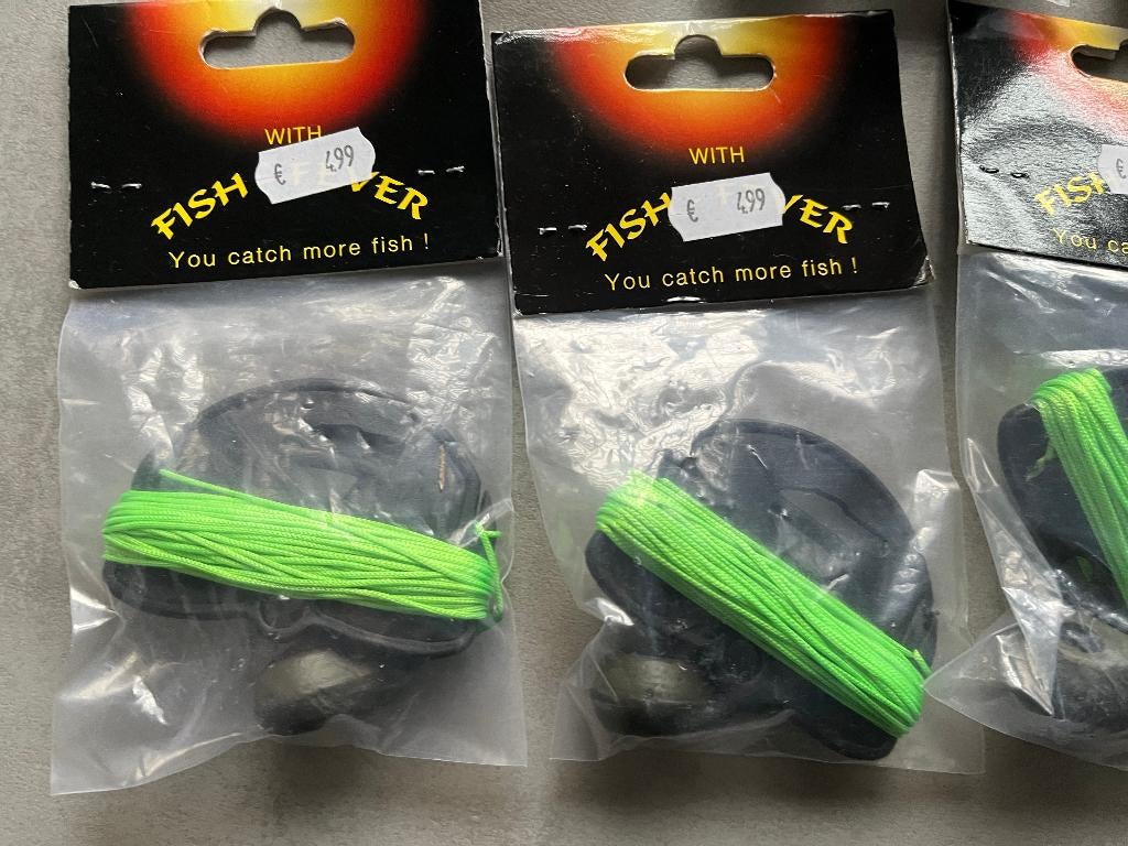 adv 208 / NIEUW set 7 verpakkingen toploodsetjes, Ophalen of Verzenden, Nieuw, Dobber of Lood