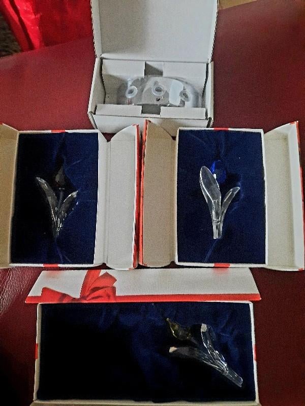 Swarovski Tulpen set, Ophalen of Verzenden