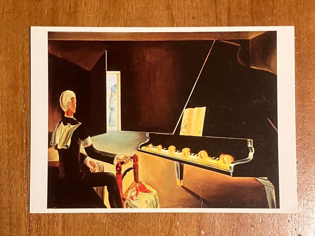 Salvador Dalí - Zes verschijningen van Lenin op een piano, Ophalen of Verzenden, 1980 tot heden, Ongelopen, Muziek