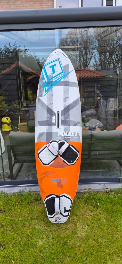 Tabou Pocket 97L windsurf board, Watersport en Boten, Windsurfen, Ophalen of Verzenden, Gebruikt, Plank