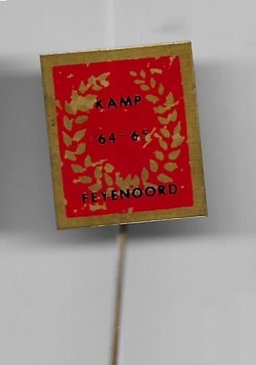 FEYENOORD KAMP VOETBAL ROTTERDAM SPELD, Ophalen of Verzenden, Gebruikt, Sport, Speldje of Pin