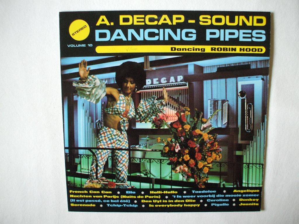 A decap sound - Dancing pipes vol 10 LP, Ophalen of Verzenden, Gebruikt, 12 inch, Pop