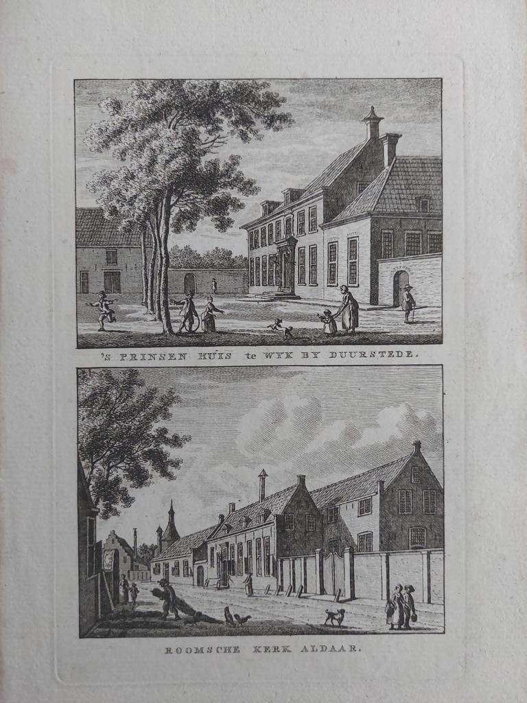 606-607 / Prinsenhuis Kerk Wijk bij Duurstede J. Bulthuis, Ophalen of Verzenden