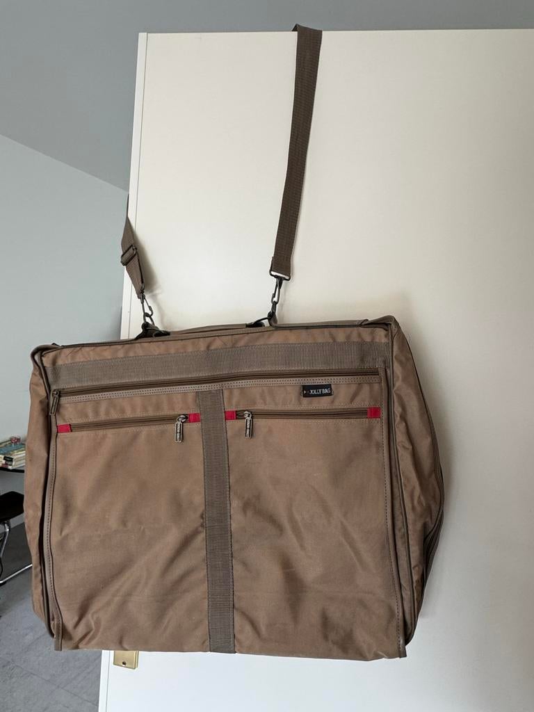 Vliegtuig-kledingtas Jolly bag, 40 tot 60 cm, 30 cm of meer, Gebruikt, Beige
