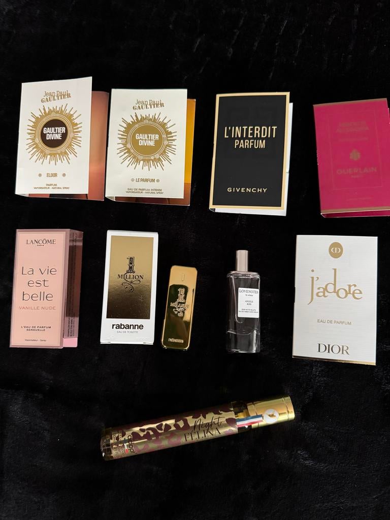 Pakketje parfum miniaturen en testers, Sieraden, Tassen en Uiterlijk, Uiterlijk | Parfum, Ophalen of Verzenden, Nieuw
