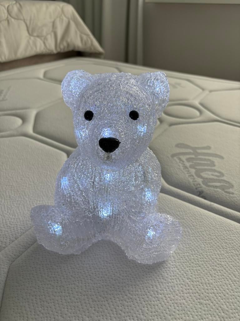 Ijsberen LED lamp, Ophalen of Verzenden, Zo goed als nieuw, Minder dan 50 cm