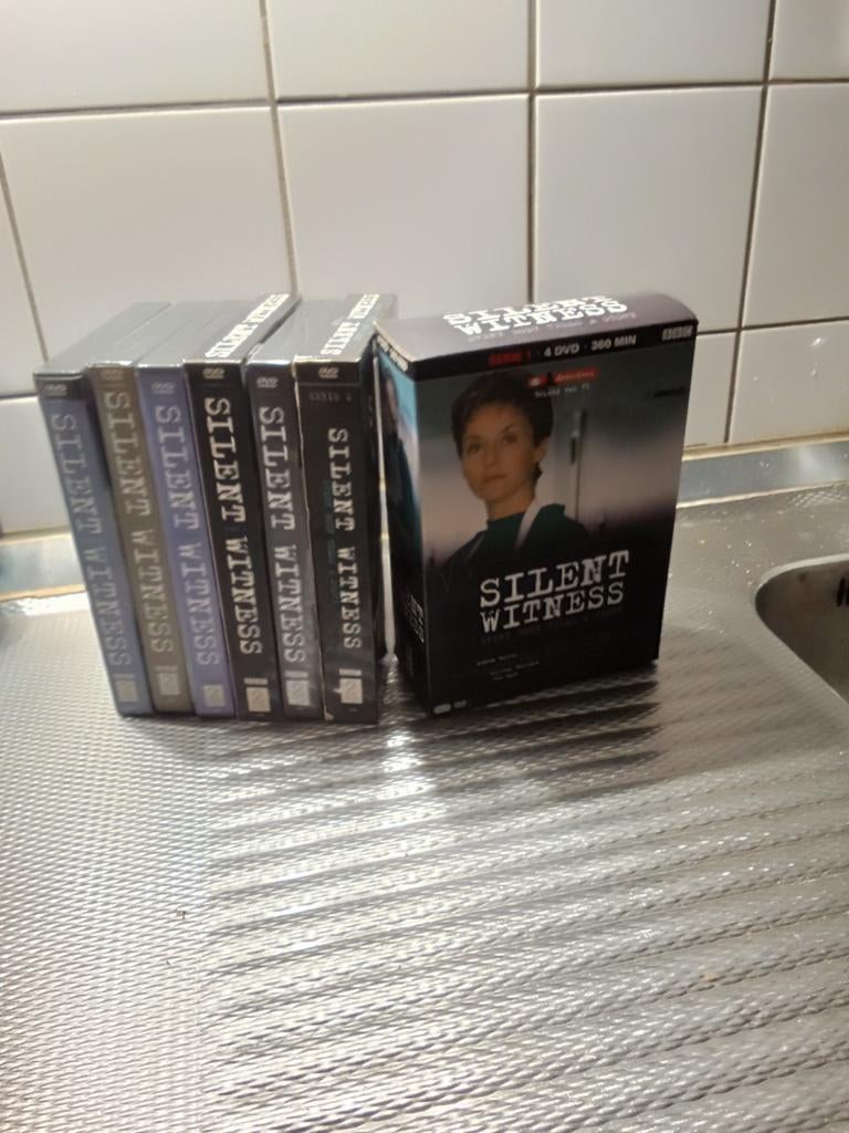 Silent Witness dvd's, Vanaf 16 jaar, Ophalen, Zo goed als nieuw