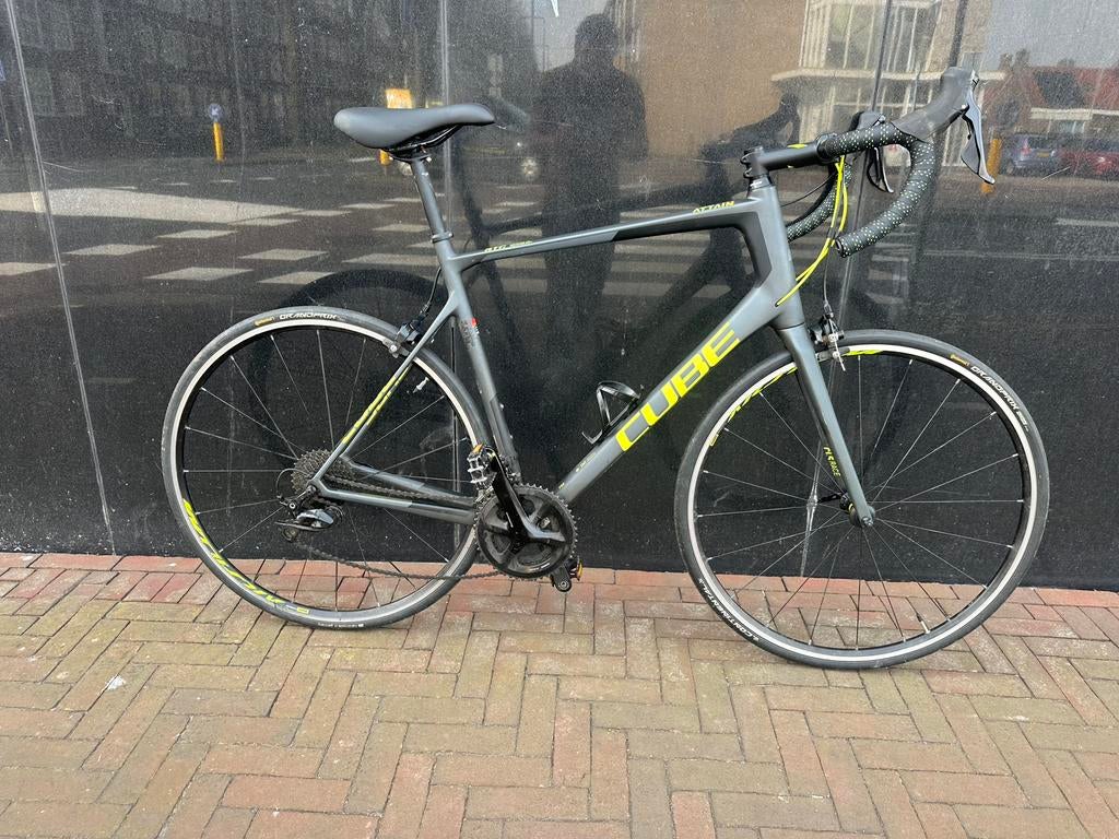 Cube attain gtc full carbon, Fietsen en Brommers, Fietsen | Racefietsen, Carbon, Zo goed als nieuw, Meer dan 20 versnellingen