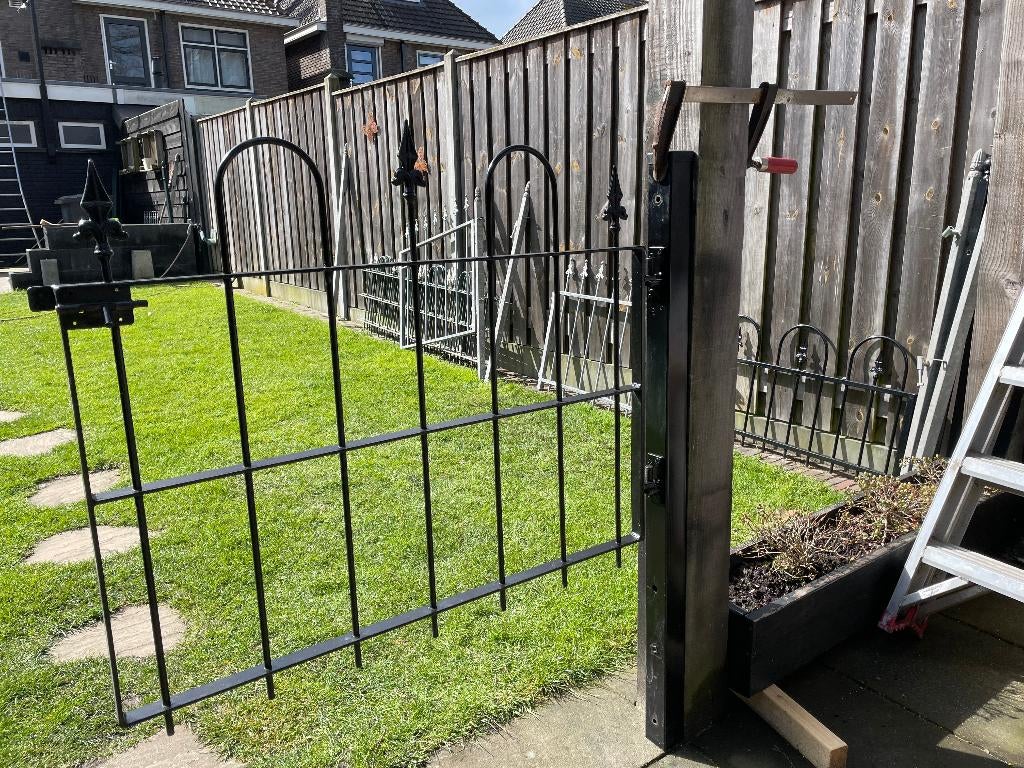 sierhek, Tuin en Terras, Tuinhekken en Hekwerk, Ophalen, Gebruikt, IJzer, Sierhekwerk