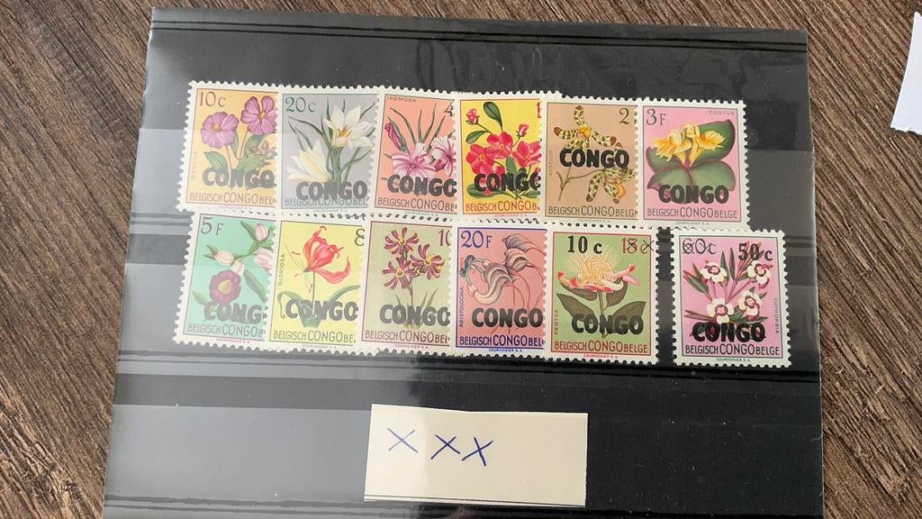 #53 Setje pf Belgisch Congo, Postzegels en Munten, Postzegels | Europa | België, Ophalen of Verzenden