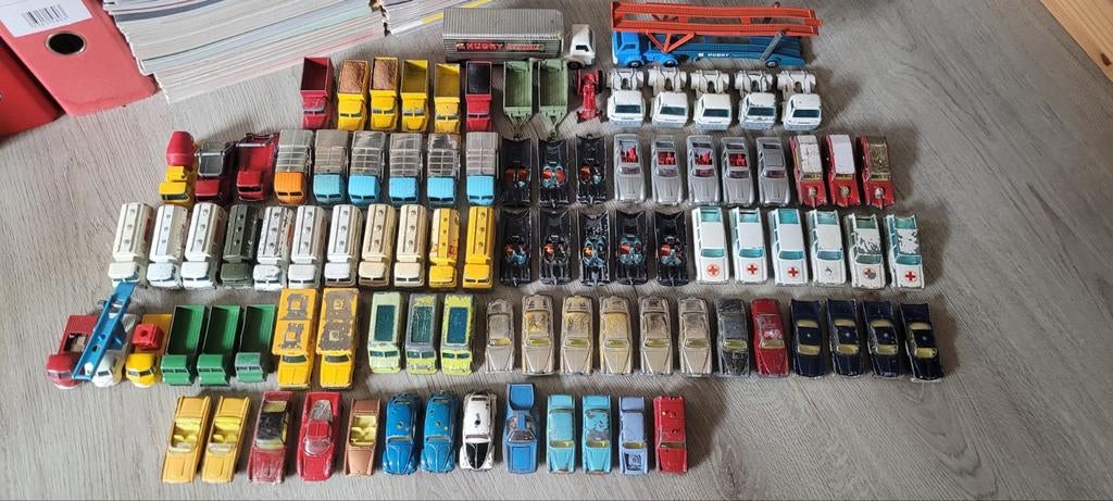 Grote verzameling Husky modellen oa Batman UNCLE, Ophalen of Verzenden, Gebruikt, Auto