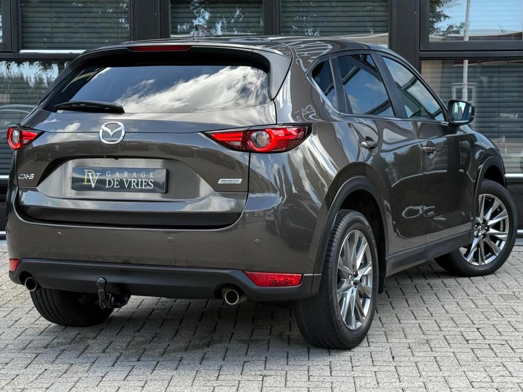 Mazda CX-5 2.5 SkyActiv-G 194 Signature 360 Camera Navi 2000, Gebruikt, Zwart, 4 cilinders, Bedrijf