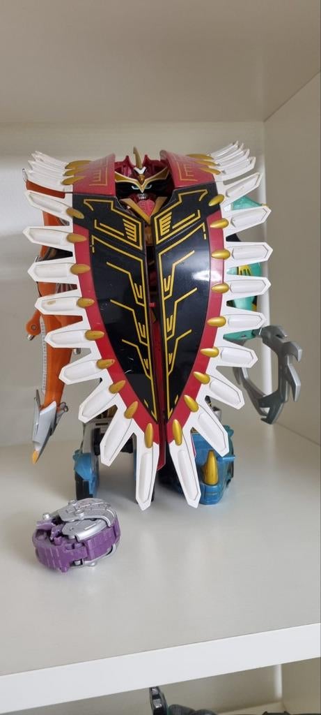 Bandai DX Gao Icarus Isis Megazord Power Rangers Wild Force, Ophalen, Gebruikt, Jongen of Meisje