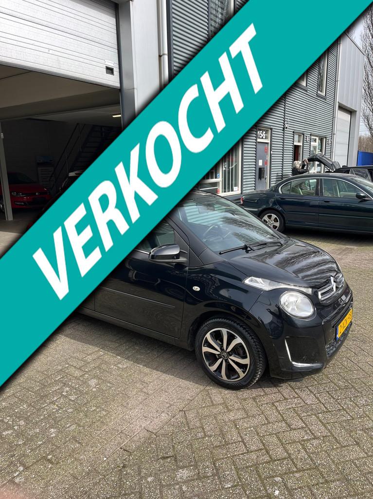 Citroen C1 1.0 e-VTi Shine CAMERA BLUETOOTH NAP, Euro 5, Gebruikt, 31 €/maand, 4 stoelen