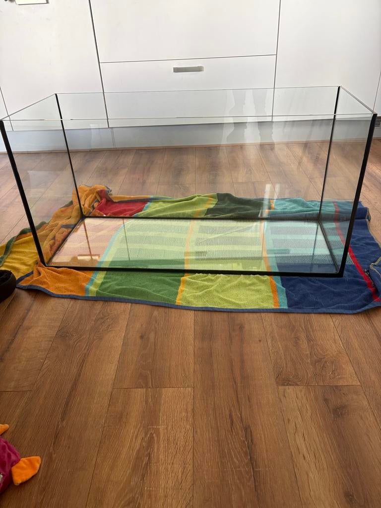 Aquarium / terrarium 100x40x50, Ophalen, Gebruikt, Leeg aquarium
