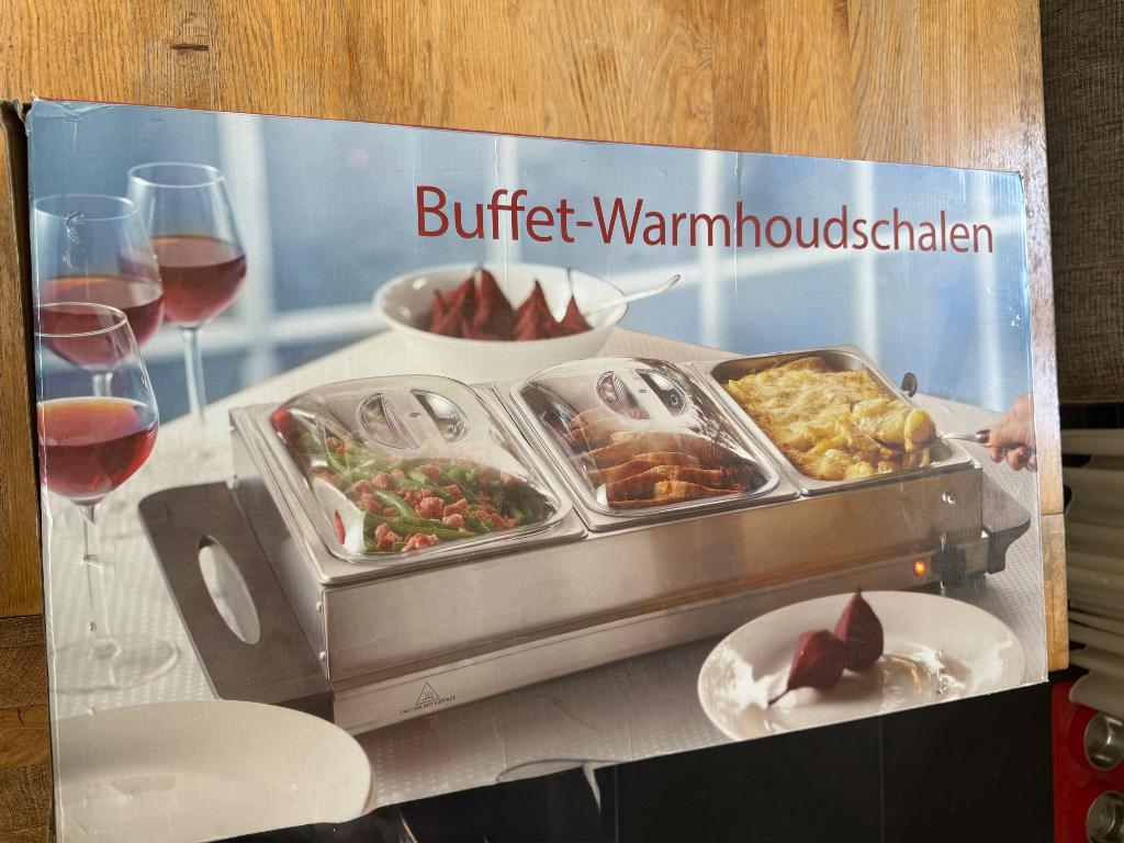 Buffet Warmhoudschalen, Ophalen, Nieuw