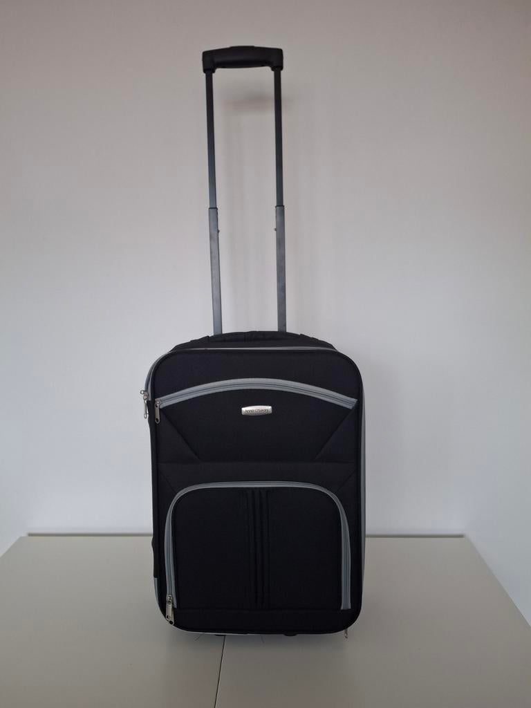 Te koop Anne O'Leary handbagagekoffer, Wieltjes, Overige materialen, 50 tot 60 cm, Ophalen of Verzenden