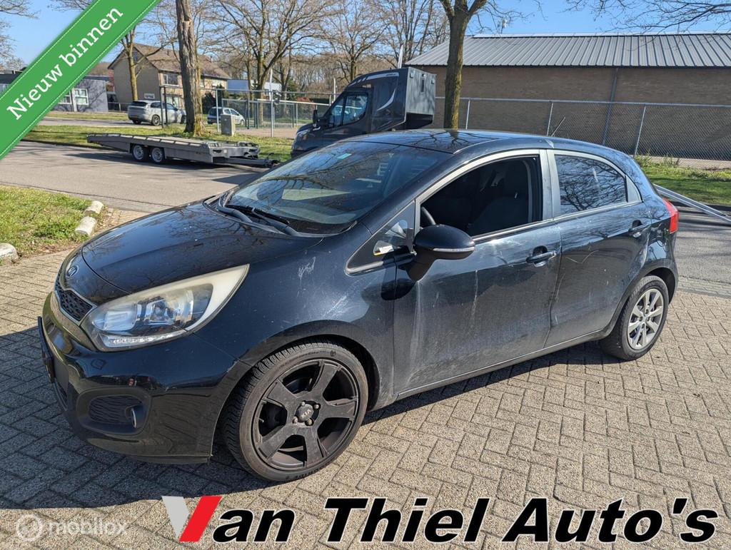 Kia Rio 1.2 CVVT Super Pack, Euro 5, Electronic Stability Program (ESP), 4 cilinders, Zwart