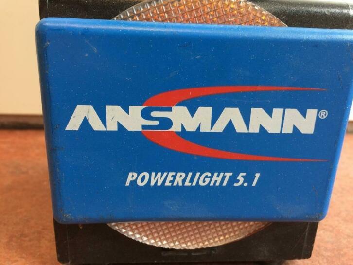 Ansmann Power Light 5.1 schijnwerper oplaadbaar met filters, Niet ingevuld, Gebruikt, Overige typen, Niet ingevuld
