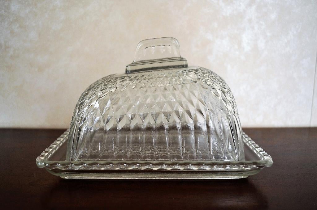 Oude Kaasstolp Stolp Kaas Glas 22 cm, Ophalen