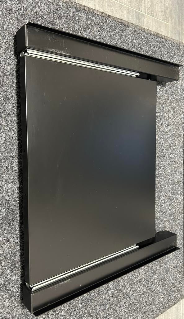 Zwart metalen uitschuifbaar plateau voor wasmachine, Ophalen, Gebruikt