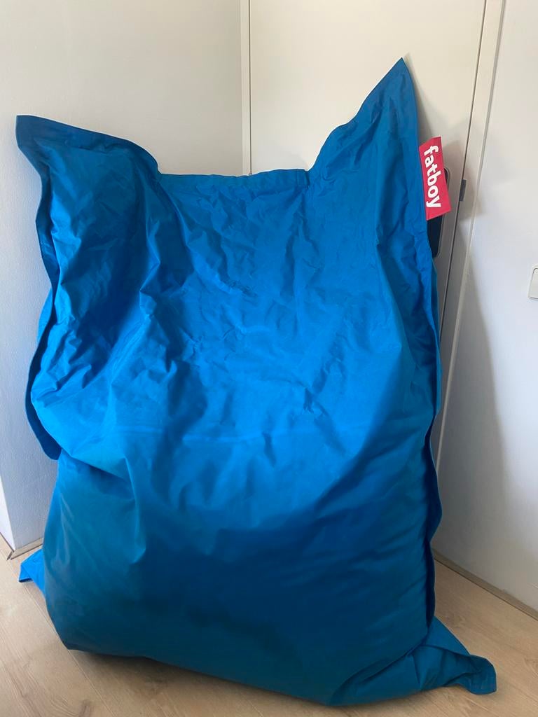 Fatboy Zitzak Blauw, Ophalen, Gebruikt, Blauw, Zitzak