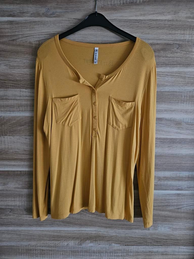 Blouse van het merk ZOSO MAAT 38, Maat 38/40 (M), Geel, Ophalen of Verzenden, Zo goed als nieuw
