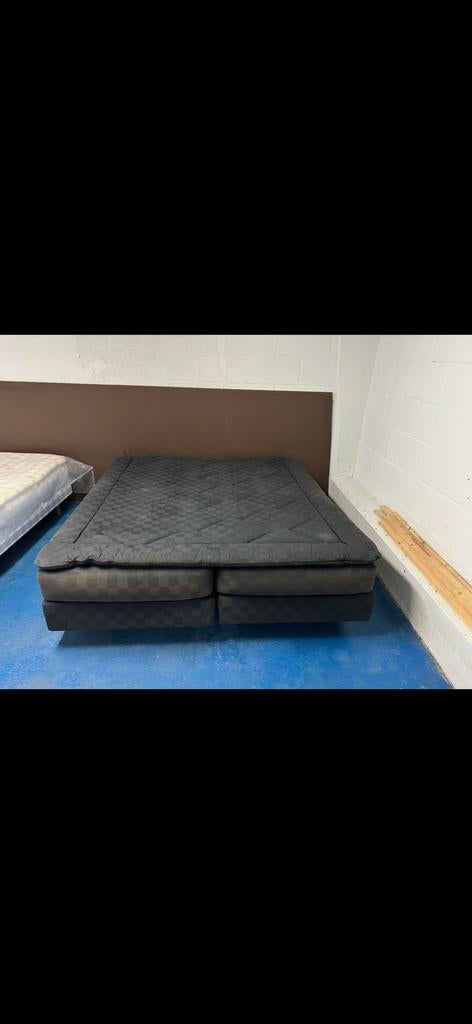 Hastens Boxspring vlak 180x200 Fırm en medıum, Ophalen of Verzenden