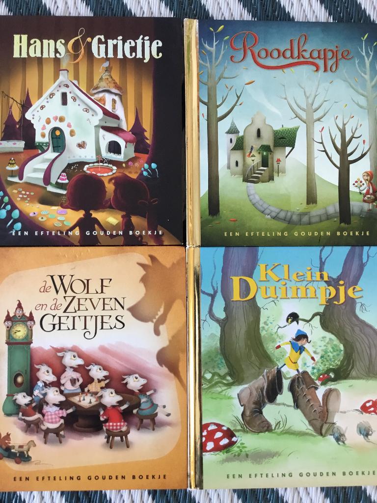 Efteling, Gouden boekjes Efteling 2014 deel 1 t/m 12 en 13, Boeken, Ophalen of Verzenden, Zo goed als nieuw, Efteling