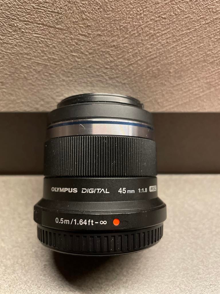 Olympus M.Zuiko Digital 45mm 1:1.8 lens, Audio, Tv en Foto, Fotografie | Lenzen en Objectieven, Ophalen of Verzenden, Zo goed als nieuw