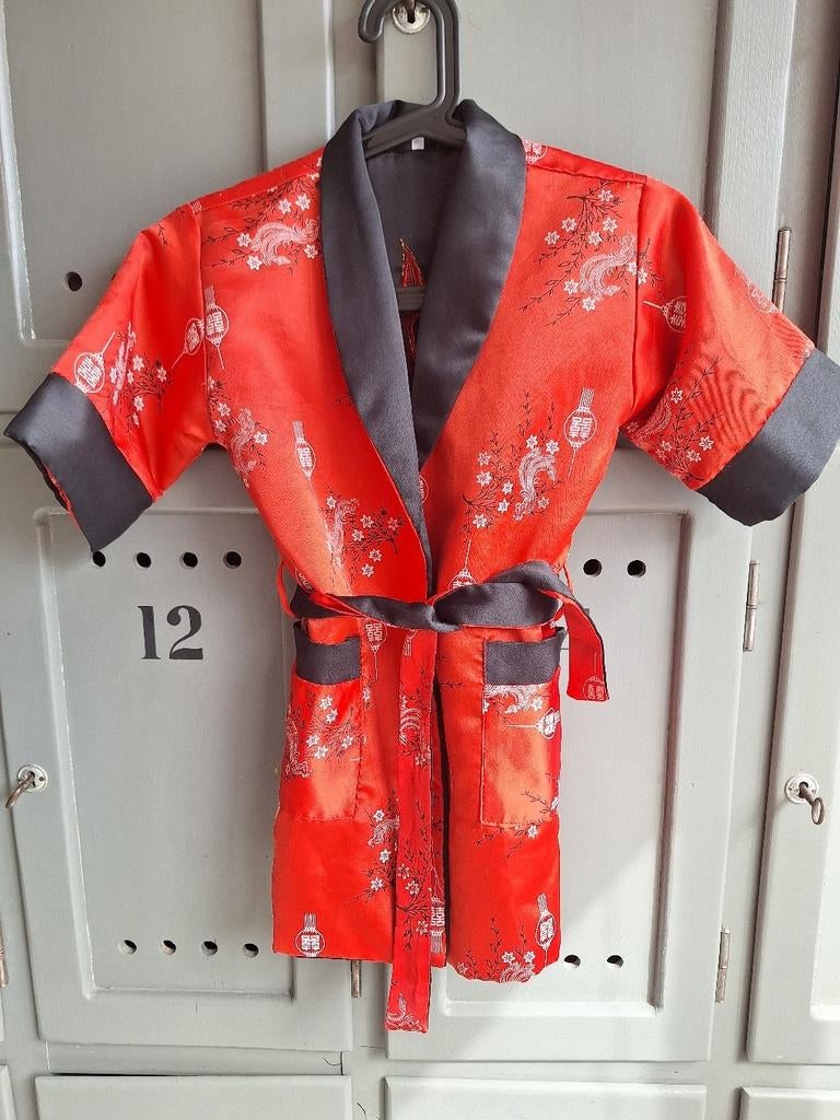 Chinese kimono maat 110-116, Kleding | Heren, Ophalen of Verzenden, Zo goed als nieuw