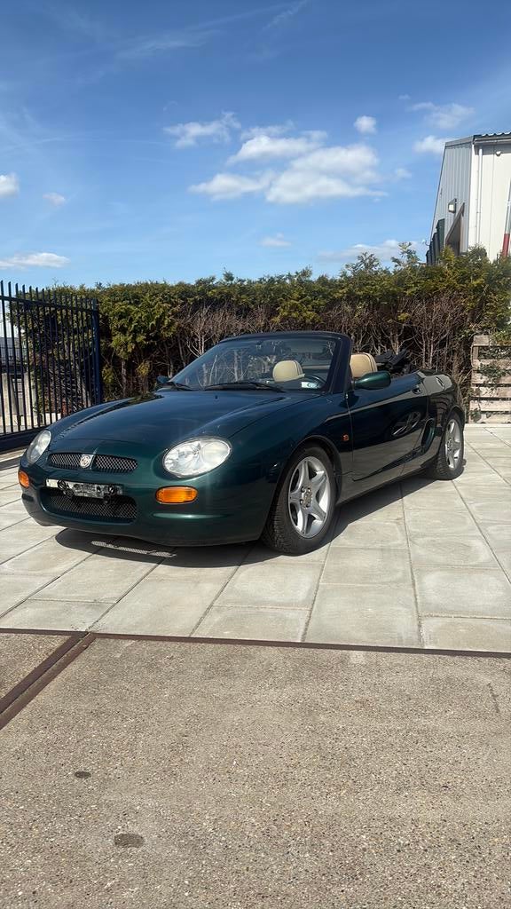 MG F 1.8 I 1997 Groen, Achterwielaandrijving, 4 cilinders, Cabriolet, 1796 cc