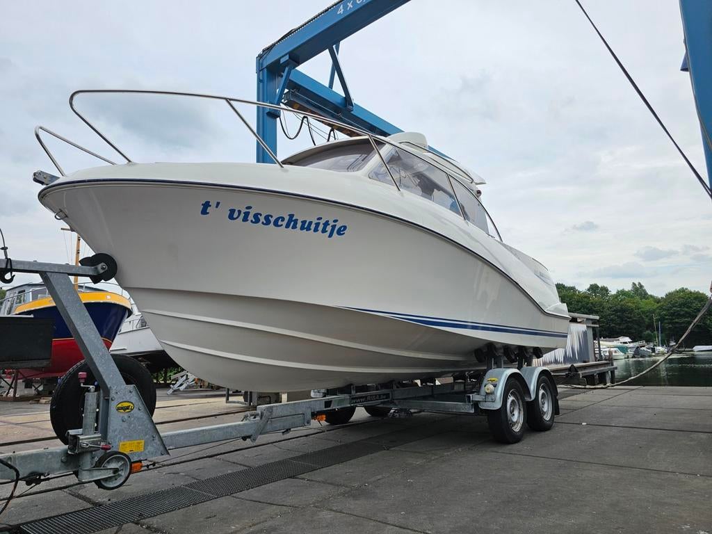 Quicksilver Weekend 640 bj 2007 + Riba trailer, Ophalen, Gebruikt, Binnenboordmotor, 6 meter of meer