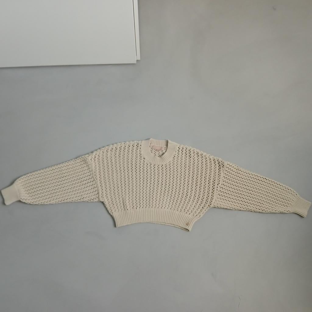 Josh V Cropped Top Beige Maat M Zgan, Maat 38/40 (M), Beige, Ophalen of Verzenden, Zo goed als nieuw