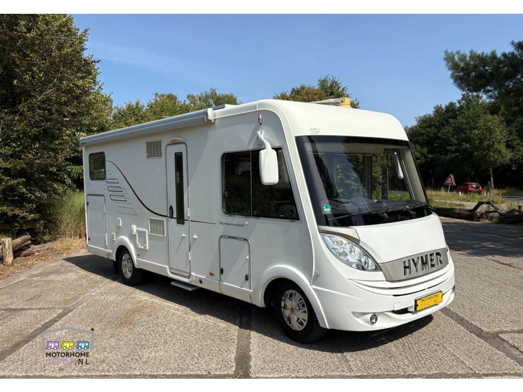 Hymer B594 Origineel NL kenteken, Caravans en Kamperen, Integraal, Achteruitrijcamera, Koelkast, Bedrijf