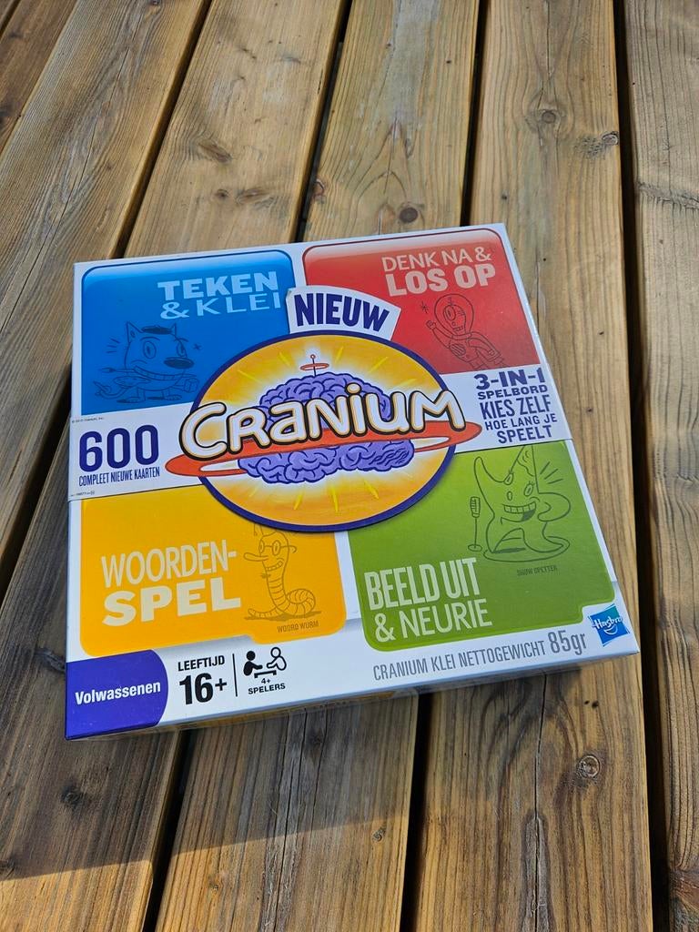 Cranium, Hobby en Vrije tijd, Gezelschapsspellen | Bordspellen, Ophalen of Verzenden, Gebruikt, Hasbro