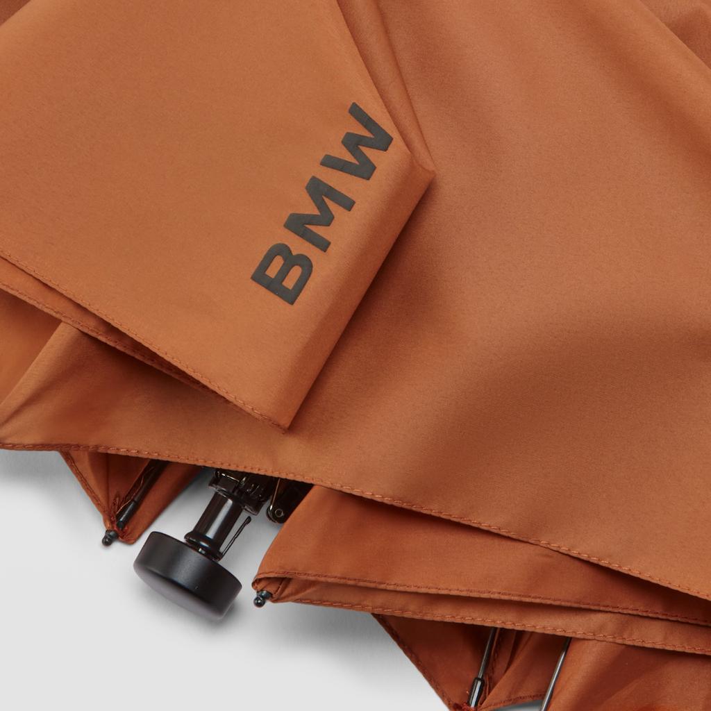 NIEUW: 2 x BMW paraplu klein opvouwbaar kleur bruin, Sieraden, Tassen en Uiterlijk, Paraplu's, Ophalen of Verzenden, Nieuw, Bruin