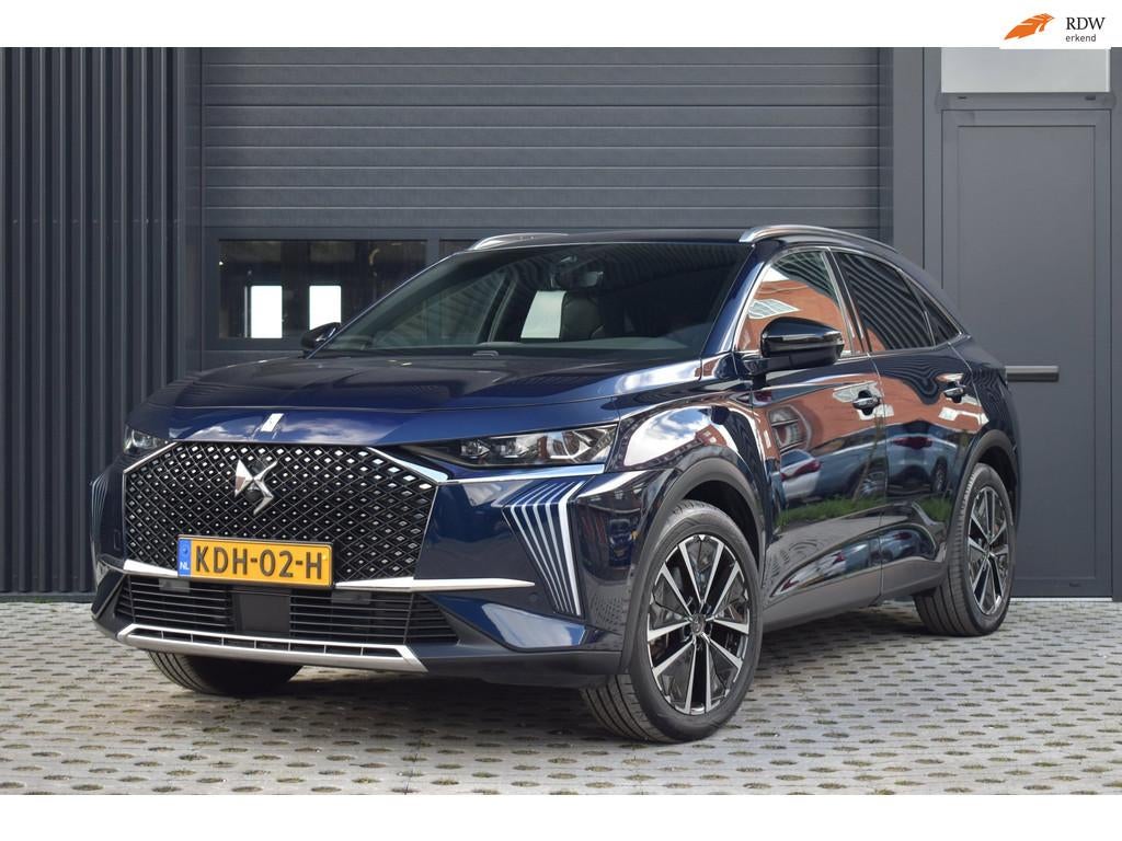 DS 7 Crossback E-Tense 225 Rivoli | 1E EIG | DEALER | TREKHA, 14 kWh, 4 cilinders, Blauw, Bedrijf
